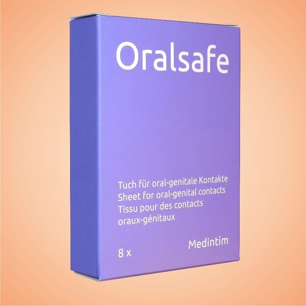 MEDintim OralSAFE Lecktücher aus Latex 8er