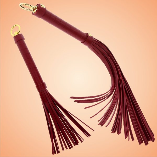 TABOOM Flogger red & gold