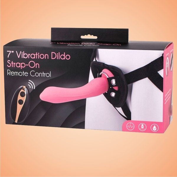 ### Vibro-Dildo Harness SET 7 inch