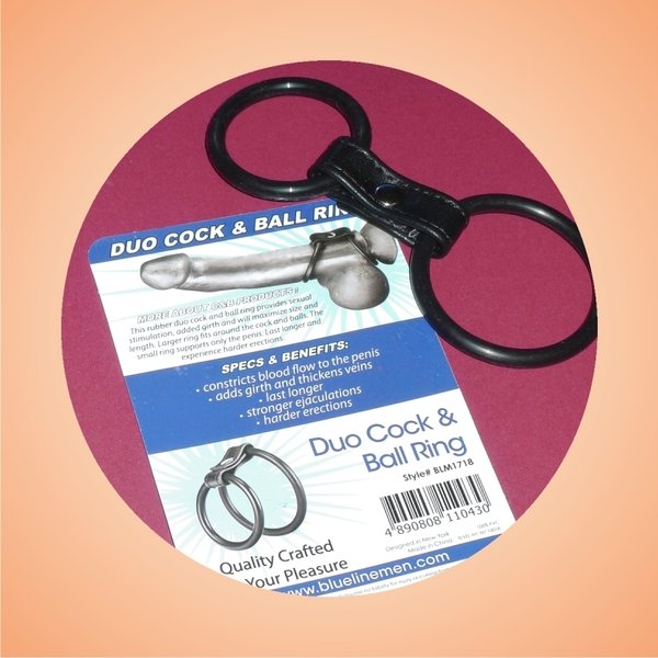 C&B Blue Line Cockring Duo