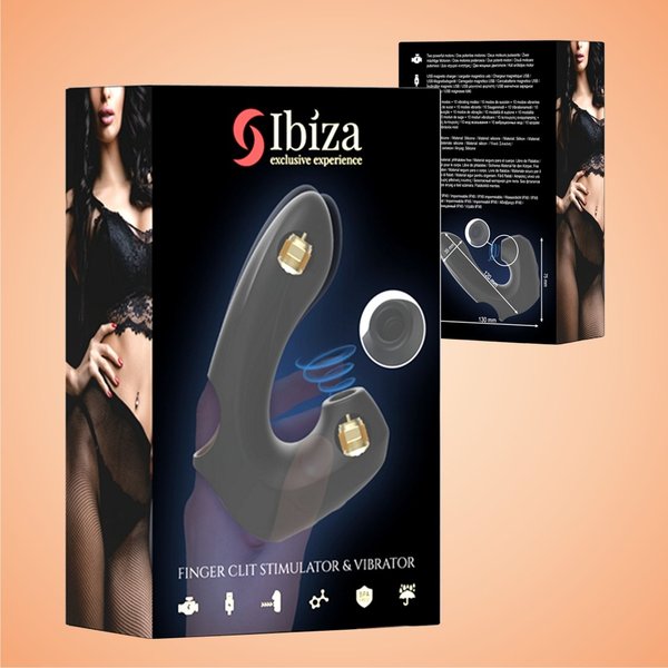 IBIZA Dual Clit Stimulator for the Finger