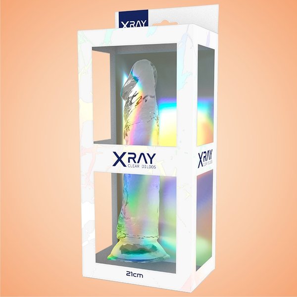 X_RAY Clear Dildo