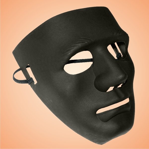 INKOGNITO Maske schwarz