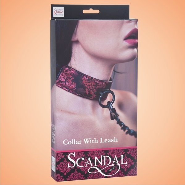 SCANDAL Collar With Leash