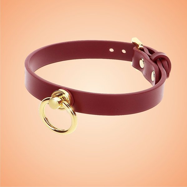 TABOOM Neck Shackle red & gold